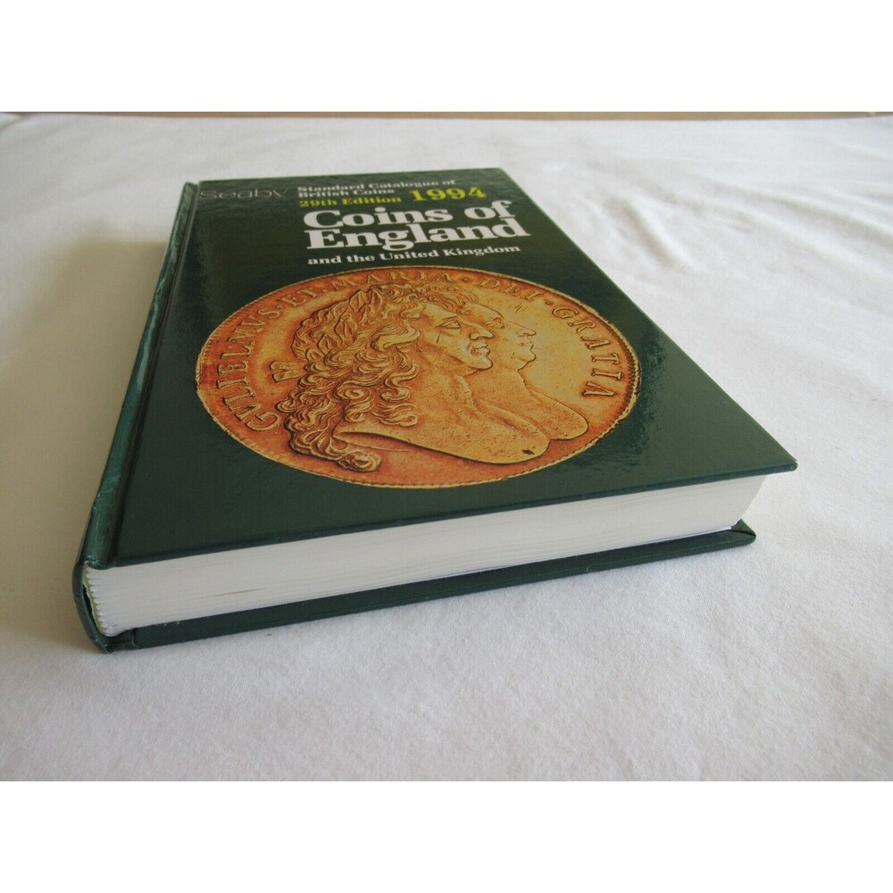 VINTAGE COIN BOOK 1994 SEABY CATALOGUE COINS OF ENGLAND & THE UK 29th EDITION - Picture 7 of 10